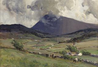 James Humbert Craig, R.H.A., R.U.A. - Muckish Mountain, Co. Donegal
