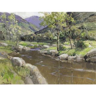 James Humbert Craig, R.H.A., R.U.A. - River Scene