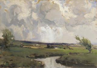 James Humbert Craig, R.H.A., R.U.A. - The meandering river