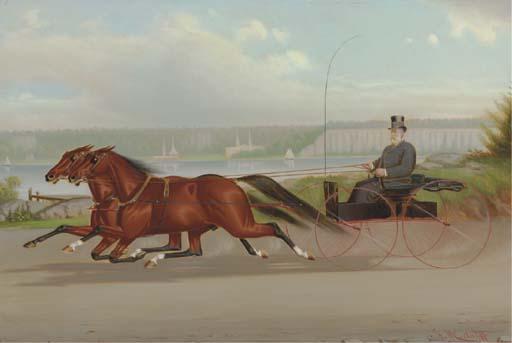 James J. Mcauliffe - The Buggy Ride along the Hudson