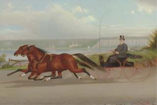 James J. Mcauliffe - The Buggy Ride along the Hudson