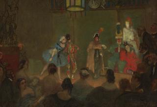 James Jacques Joseph Tissot - A Theatrical Evening at Prince Napoléon\'s House