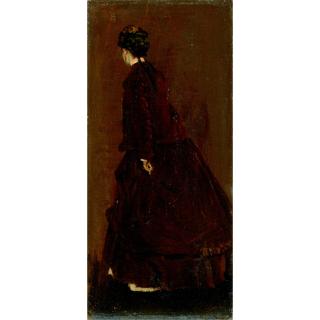 James-Jacques-Joseph Tissot - Femme En Pied, Vue De Dos