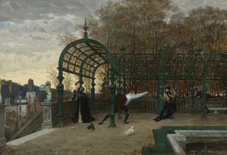 James-Jacques-Joseph Tissot - French tentative D\'Enlèvement (The Attempted Abduction)