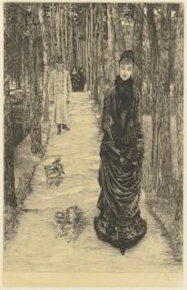 James Jacques Joseph Tissot - La mystérieuse (W. 80)