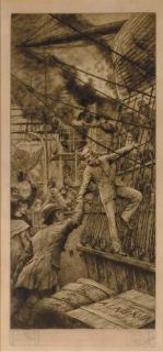 James Jacques Joseph Tissot - Les Deux Amis (Two Friends) (Wentworth 55)