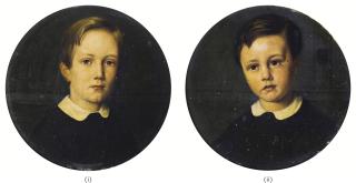 James-Jacques-Joseph Tissot - Portraits De Pierre Et Henry De Ségur