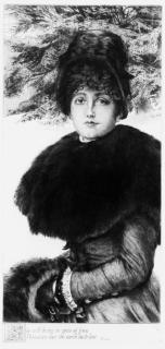 James-Jacques-Joseph Tissot - Promenade dans la neige (W. 48)
