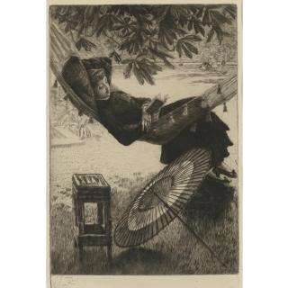 James-Jacques-Joseph Tissot - The Hammock (W. 46)
