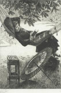 James Jacques Joseph Tissot - The Hammock