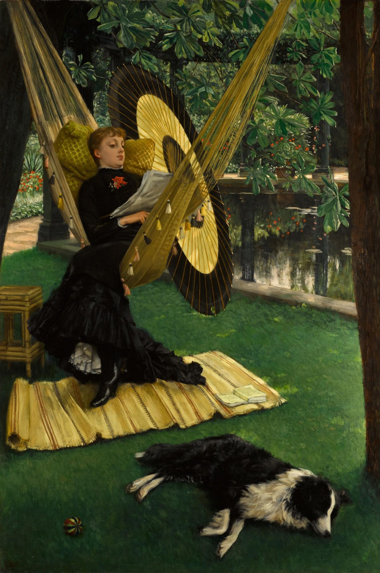 James Jacques Joseph Tissot - The Hammock