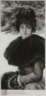 James Jacques Tissot - Promenade dans la neige (Wentworth 48)