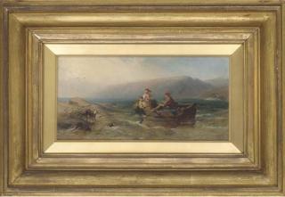 James John Hill, R.B.A. - The welcome return