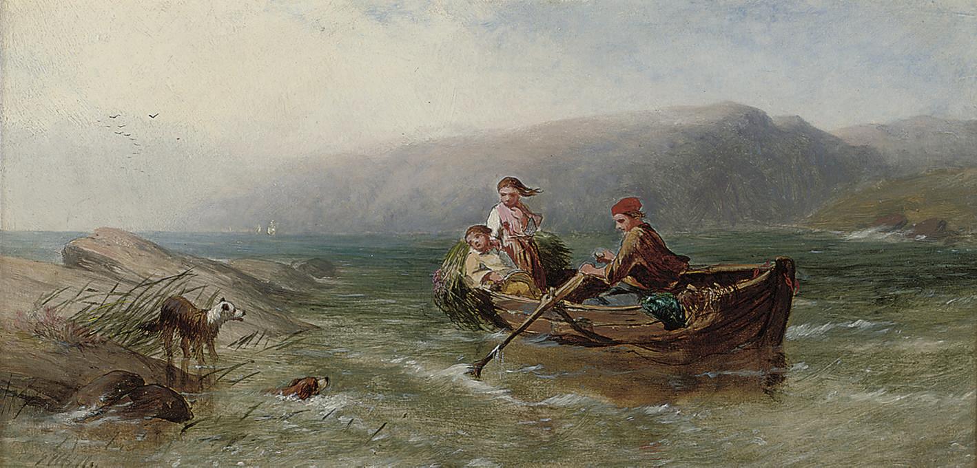 James John Hill - Returning home, Connemara