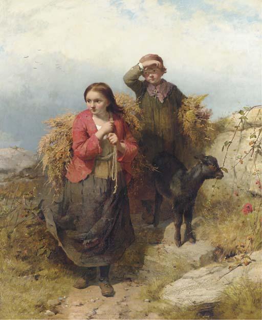 James John Hill - The Fern Gatherers