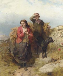 James John Hill - The Fern Gatherers