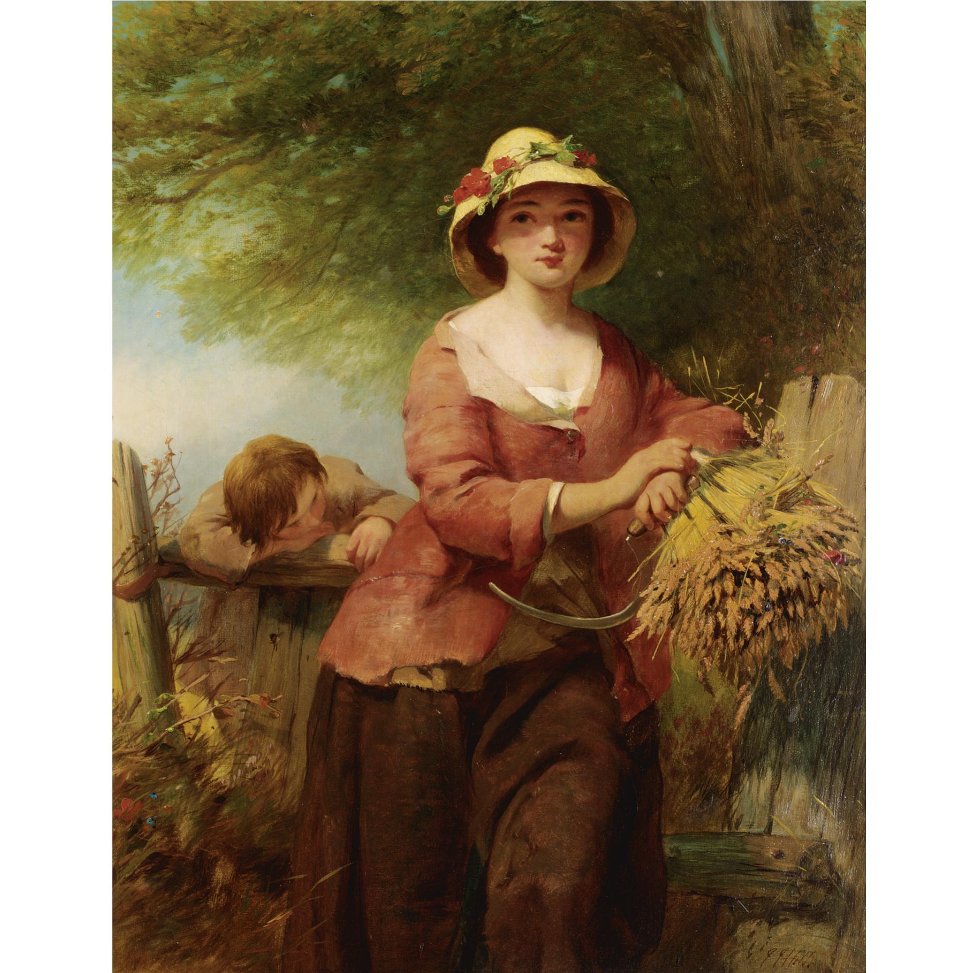 James John Hill - The Harvest Girl