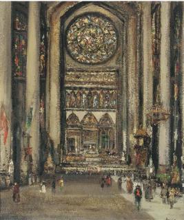 James Kay, R.S.W., R.S.W. - Rouen Cathedral