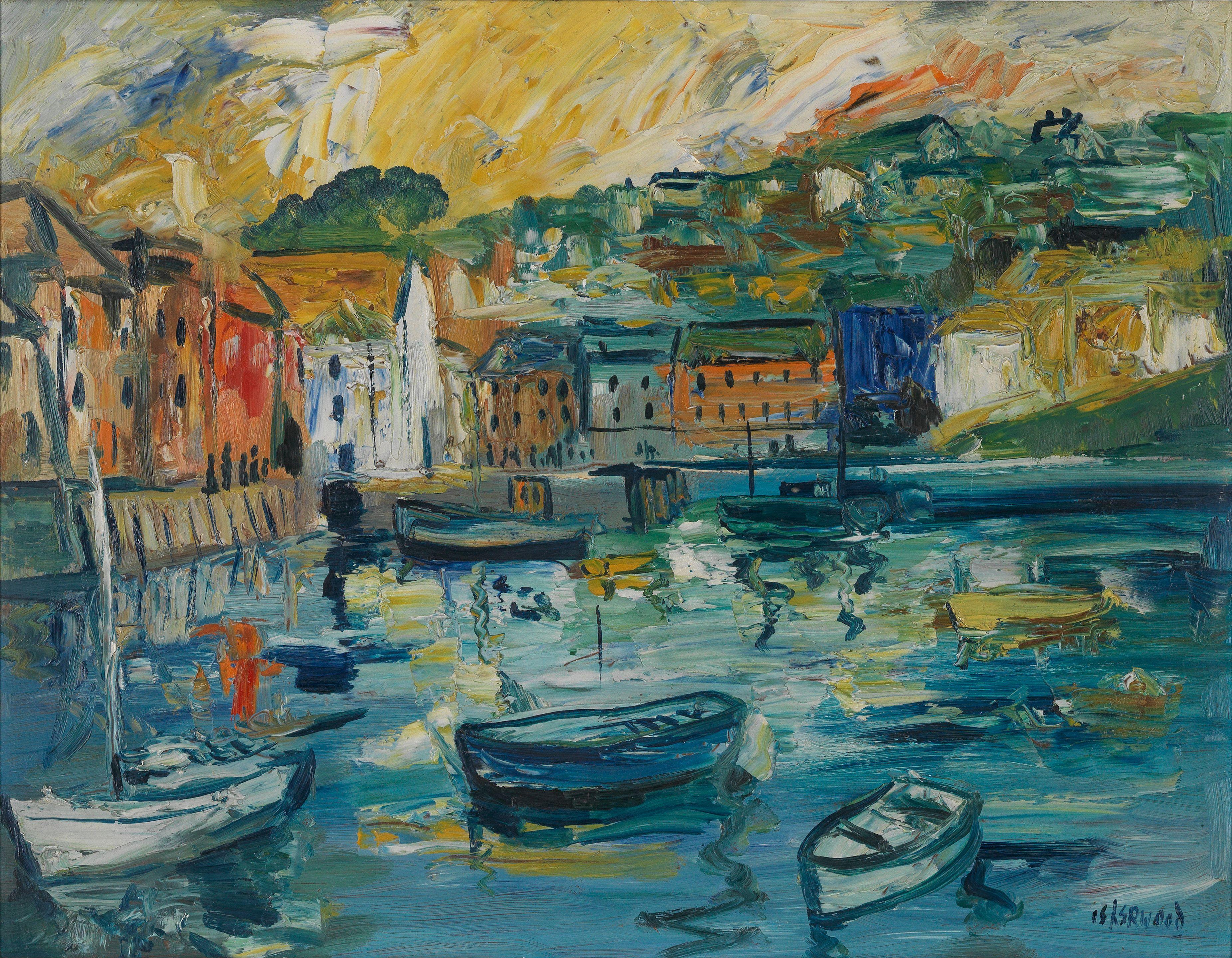 James Lawrence Isherwood - Mevagissey, Cornwall Harbour