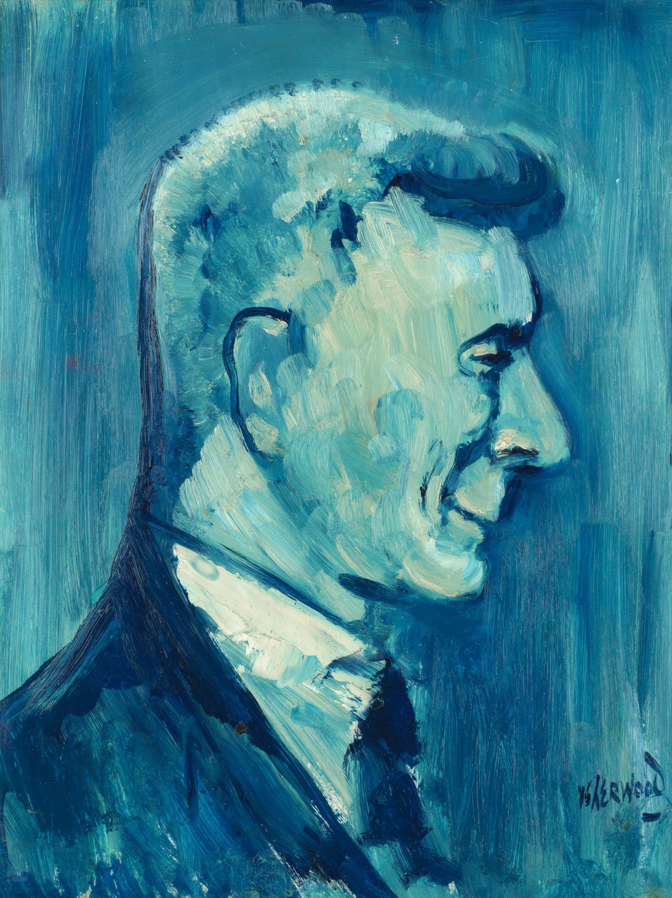 James Lawrence Isherwood - Portrait of Laurence Stephen Lowry