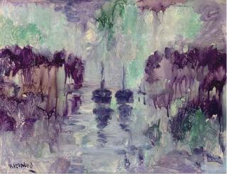 James Lawrence Isherwood - Tranquility; And Lyme Regis Harbour, Dorset