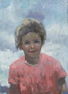 James Le Jeune - A young girl