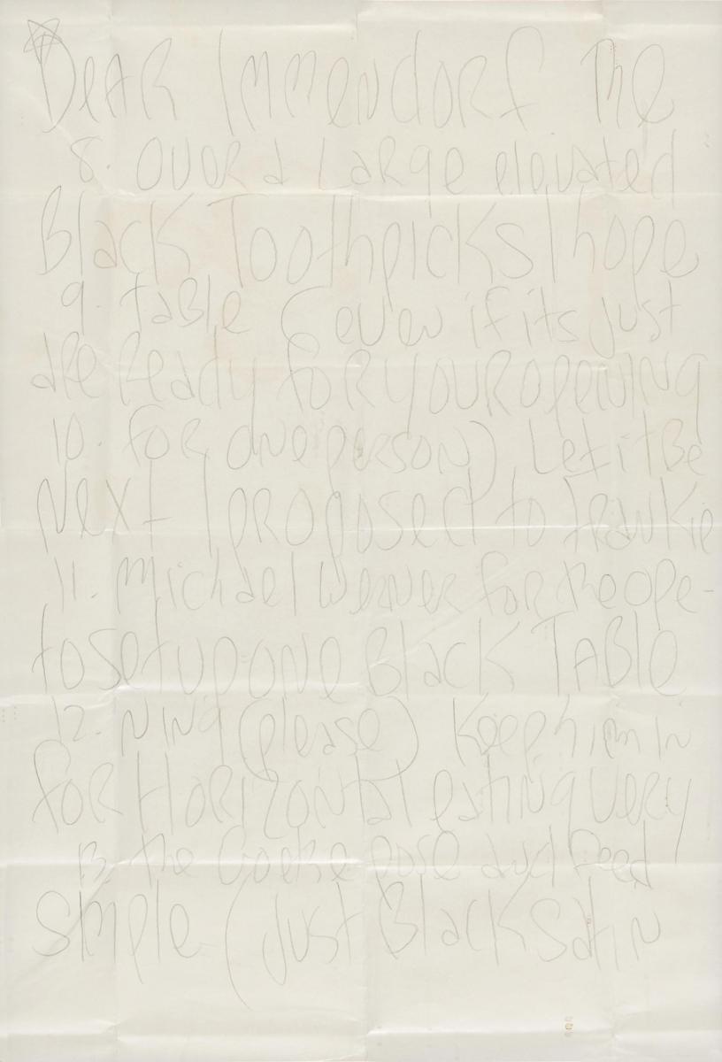 James Lee Byars - Ohne Titel (2-teilig)