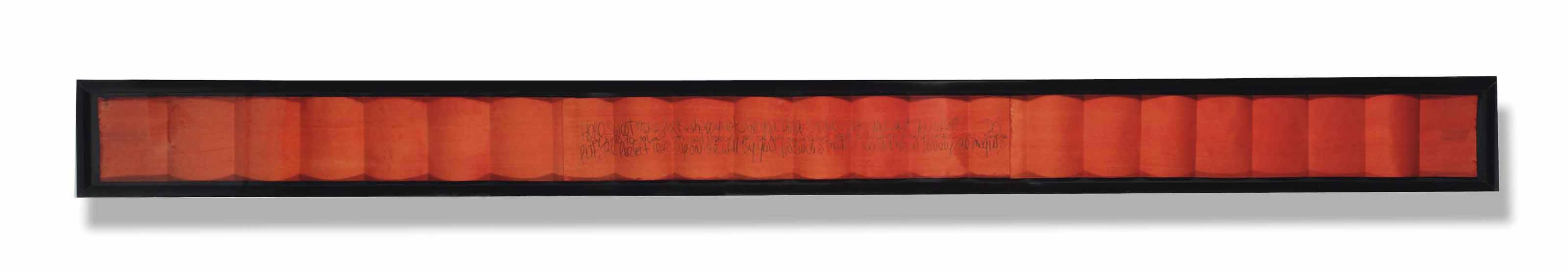 James Lee Byars - Untitled (Here Sweet Marie Puck)