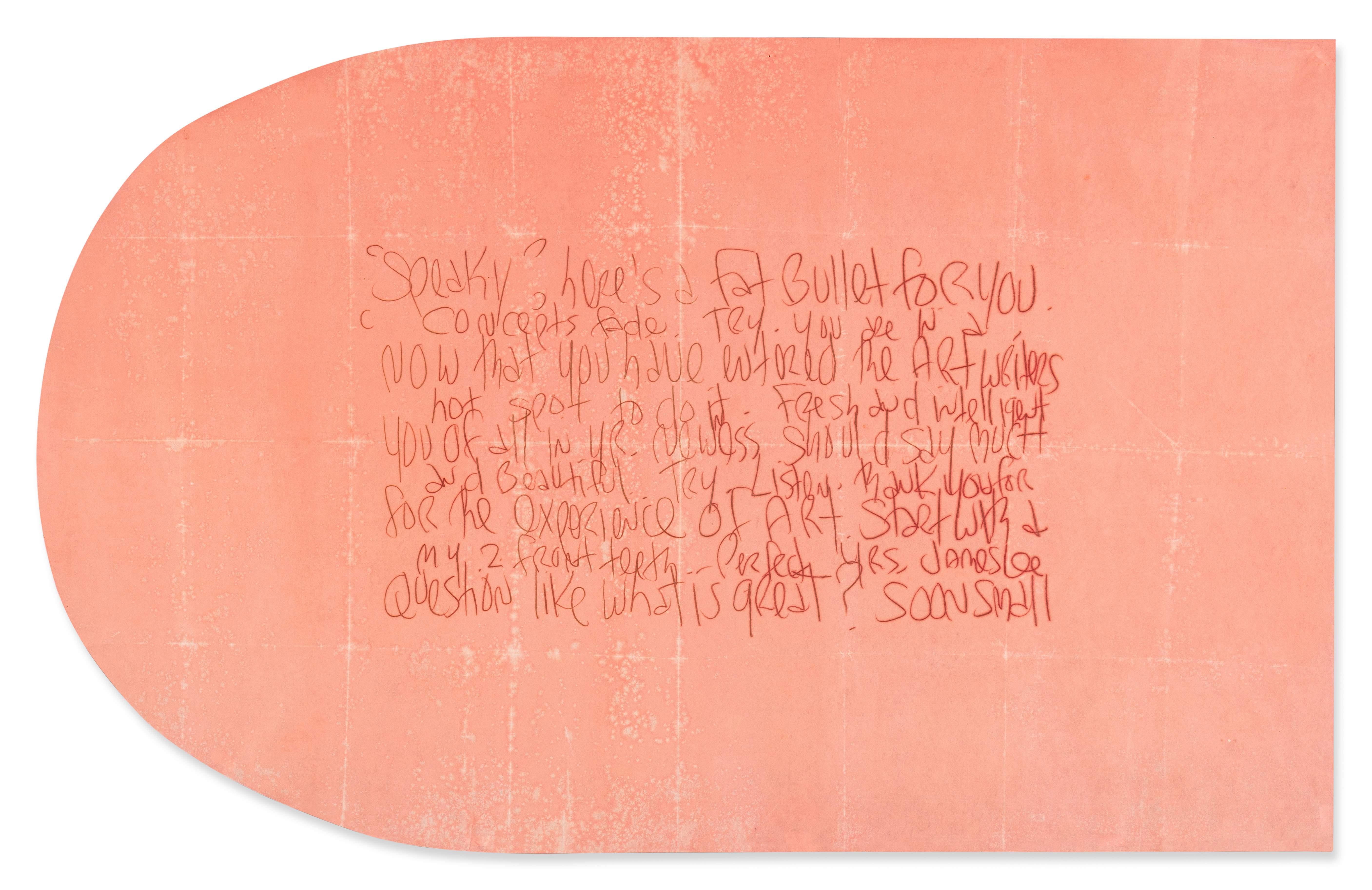 James Lee Byars - Untitled