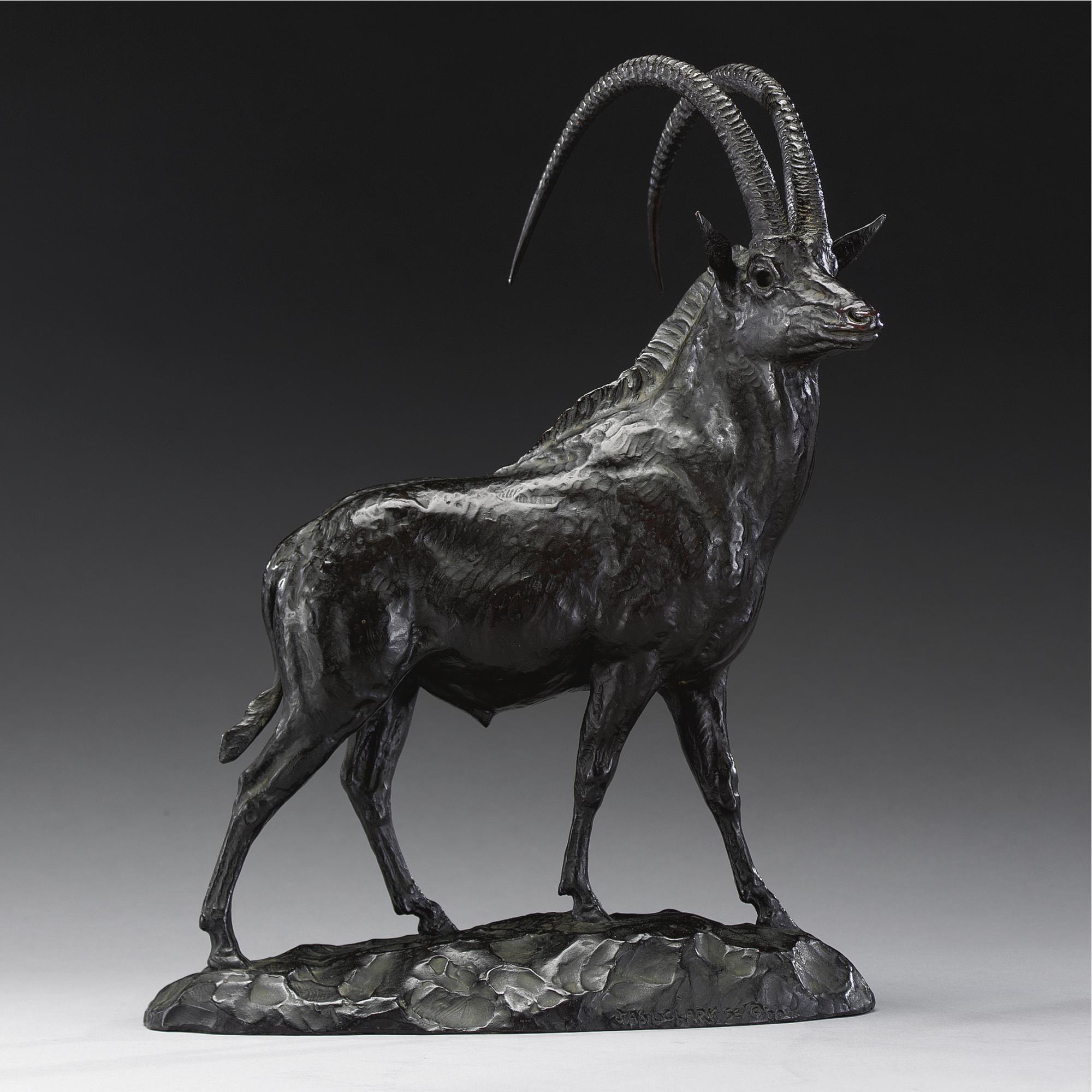 James Lippett Clark - American Sable Antelope