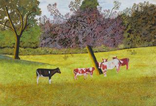 James Lloyd - Cows Grazing