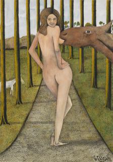 James Lloyd - Girl With Horse