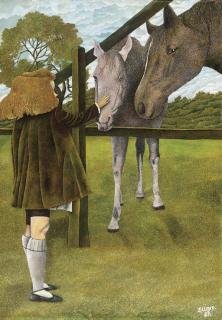 James Lloyd - Patting the Horses