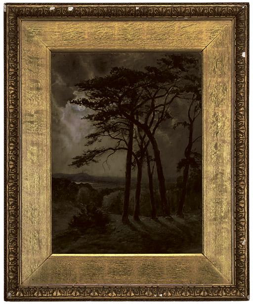 James Loxham Browne - View of Harrow from Hampstead