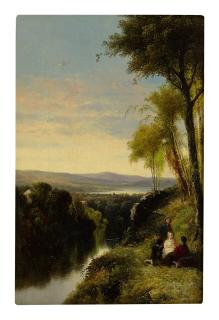 James Macdougal Hart - Conversations By The River