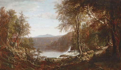 James MacDougal Hart - Loon Lake, Adirondacks