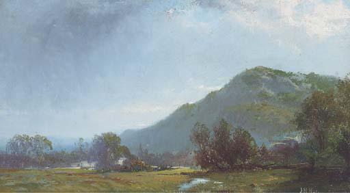 James Macdougal Hart - Threatening Weather