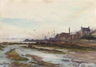 James MacMaster, R.S.W., R.B.A. - Cellardyke