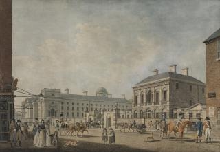 James Malton - View Of The Provost\'S House And Trinity College, Dublin