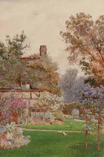 James Matthews - A garden in Egdean, Sussex