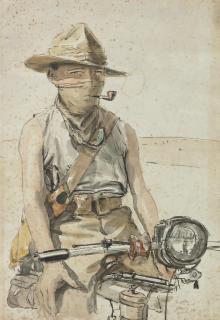 James Mcbey, LLD - Despatch Rider, Hama, November 1918