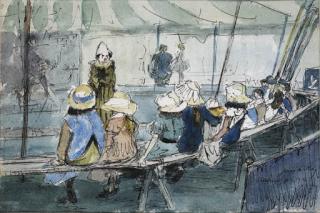 James Mcbey - A clown entertaining children at the circus