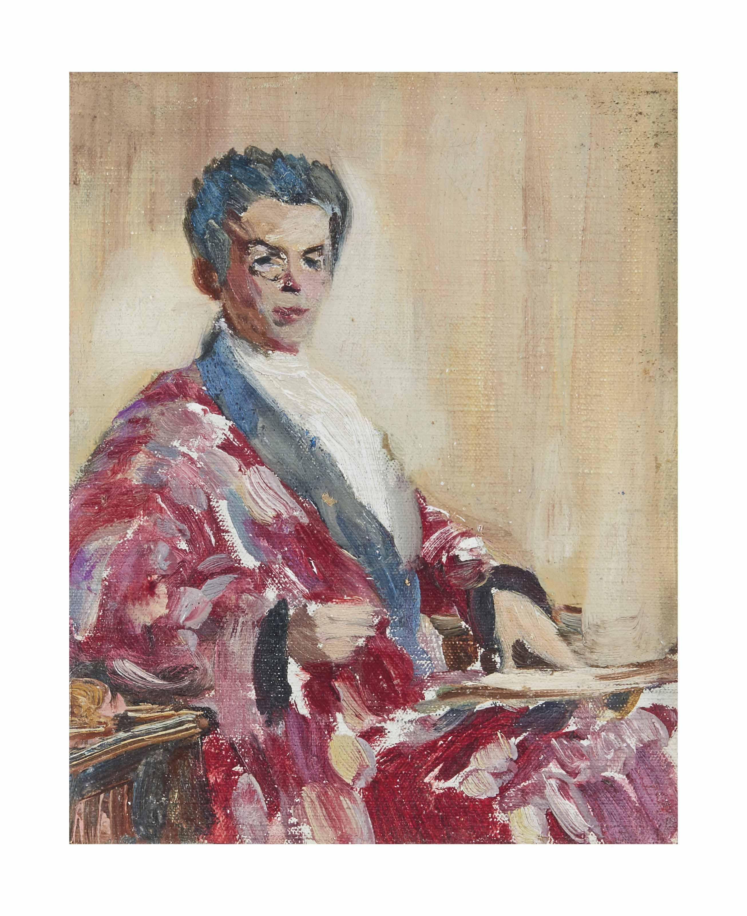 James Mcbey - Portrait de Duncan Mac Donald