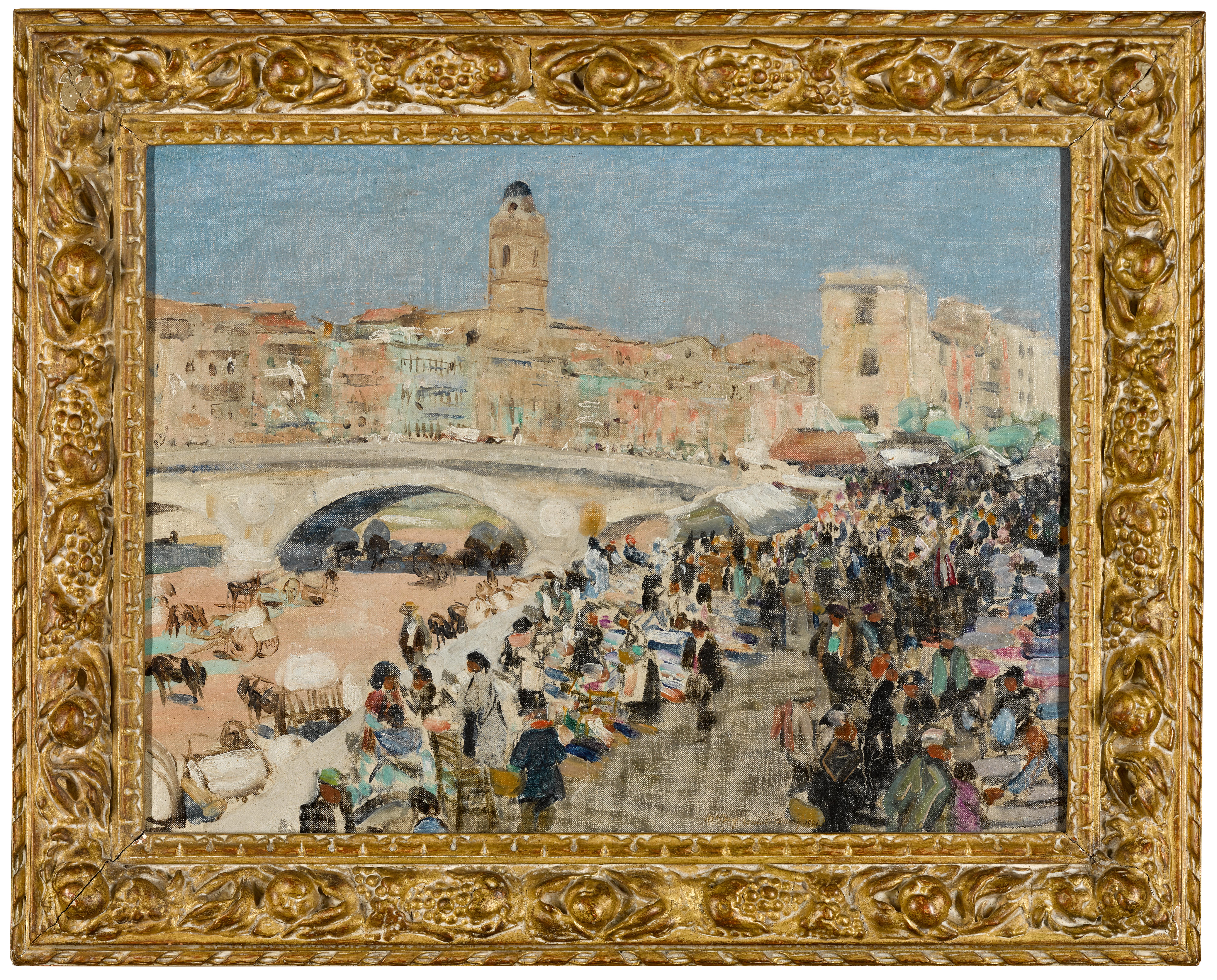 James Mcbey - The Market At Gerona