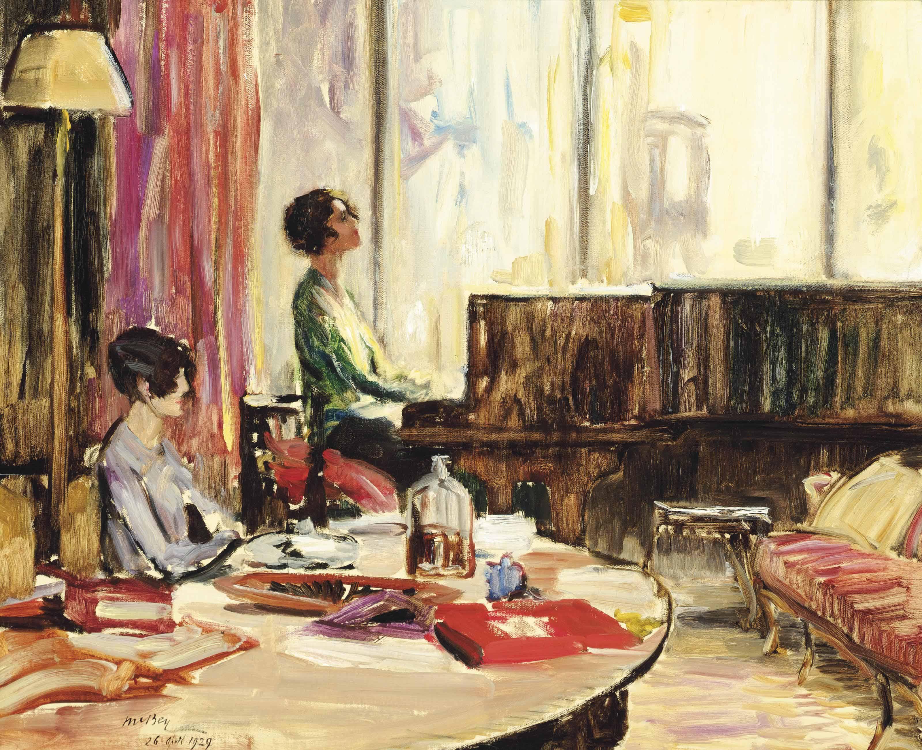 James McBey - The Music Room