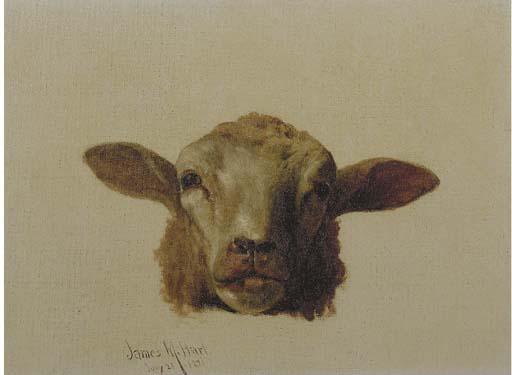 James Mcdougal Hart - A Sheep\'s Head