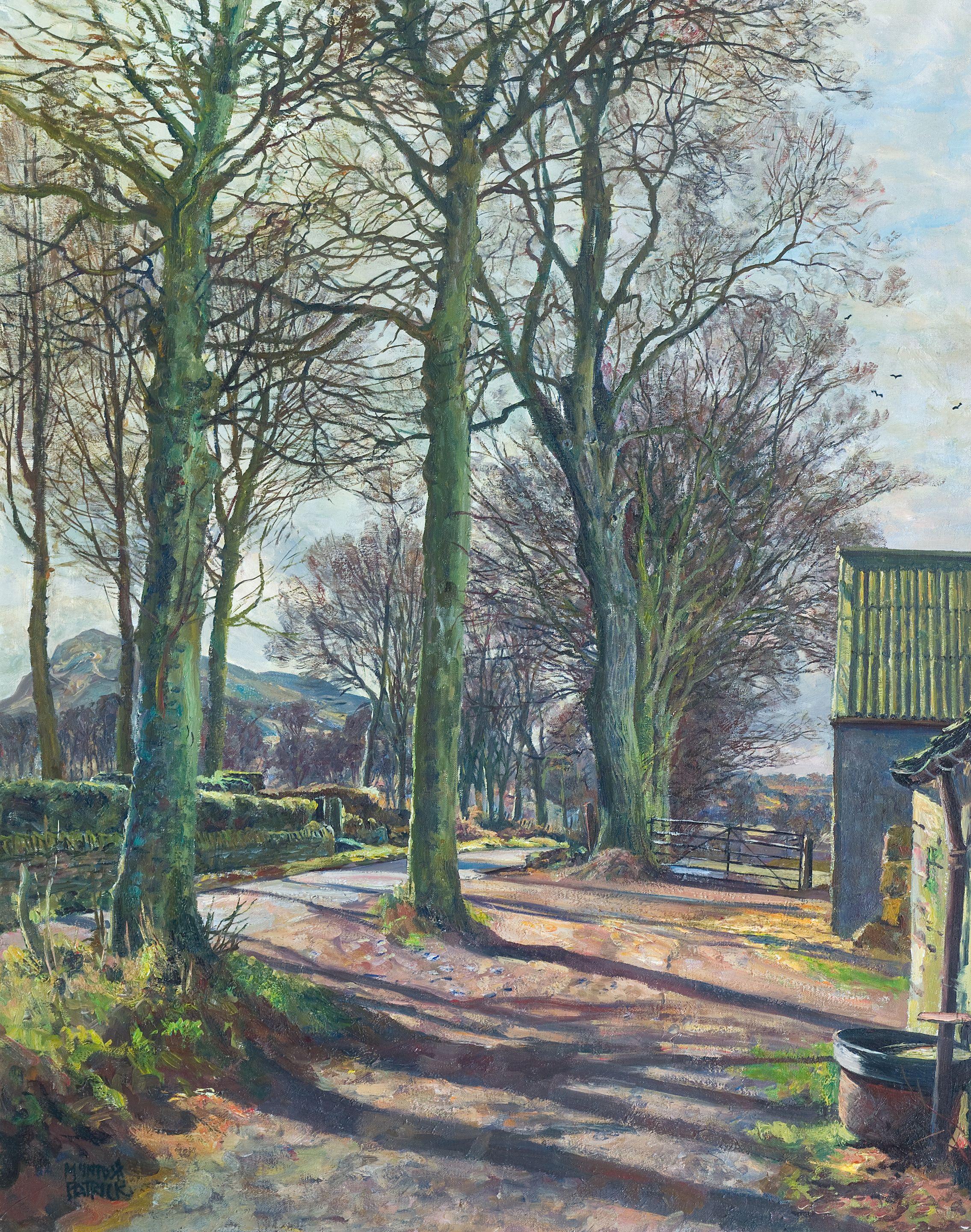 James McIntosh Patrick OBE RSA - The Leys, Hallyburton, Angus