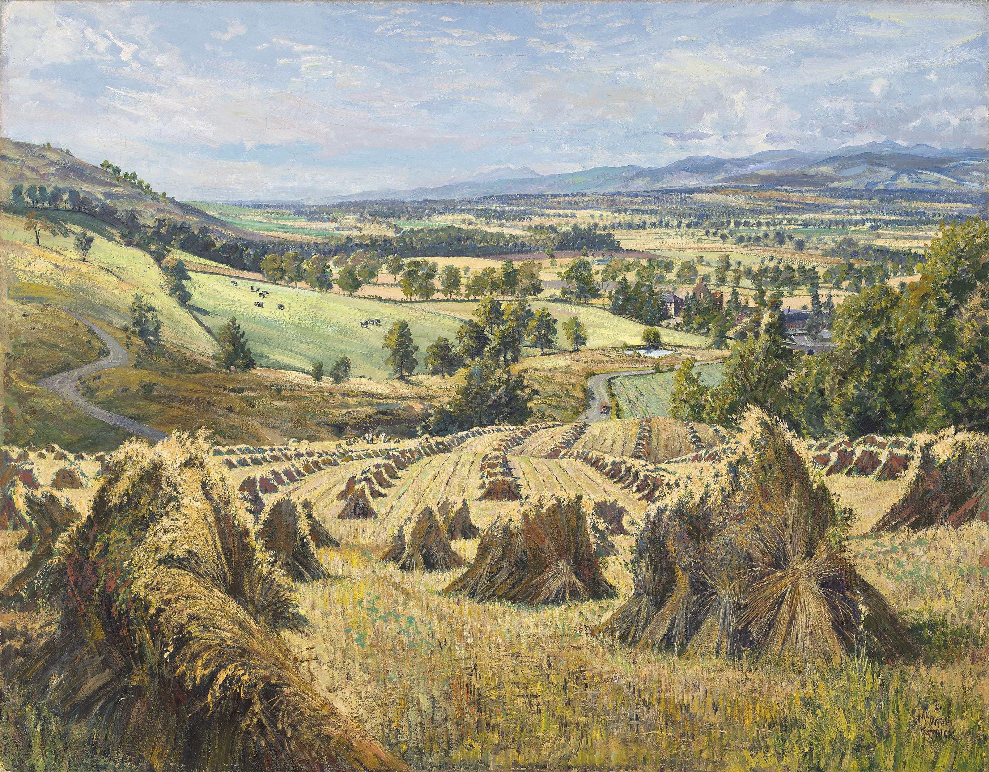 James Mcintosh Patrick, R.S.A., R.O.I. - The hayfield