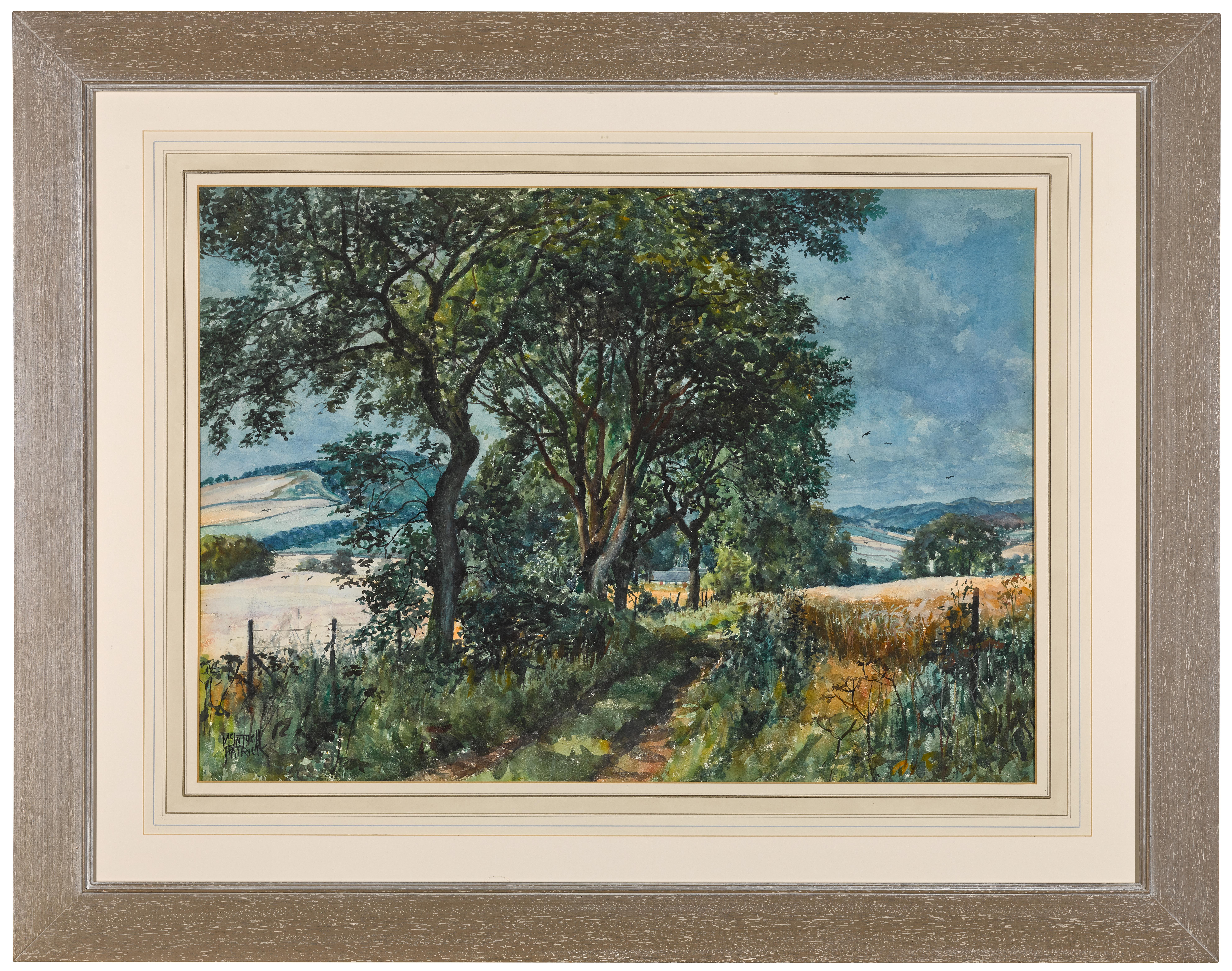 James Mcintosh Patrick, R.S.A. - Above Wellbank, Rossie Priory