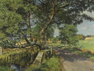 James Mcintosh Patrick, R.S.A. - Bridge On The Knapp Road